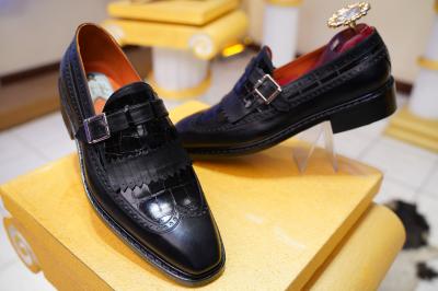 Siyah Erkek Ayakkabı Deri